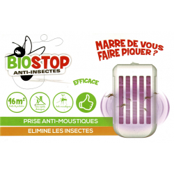 Biostop Anti-insectes Prise Anti-moustiques moins cher