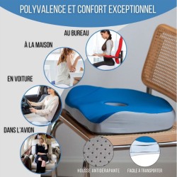 Coussin Ergonomique d'Assise