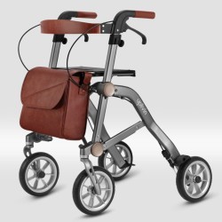 Rollator 4 Roues Double Pliage TRIVE